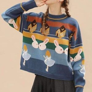 selling this alice and wonderland sweater!